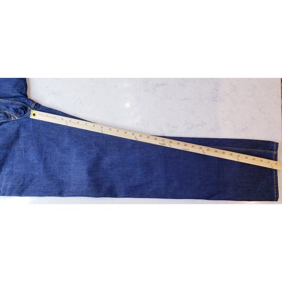 RALEIGH DENIM Jones Selvedge Dark Wash Jeans White Oak Men's 33 Handcrafted NC - Picture 14 of 15